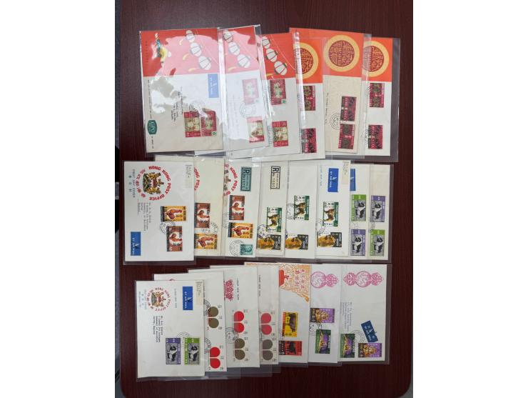 including Year of Ram x 3, Monkey x 4, Cock x 3, Dog x 3, Pig x 3, Rat x 3, Ox x 1 and Tiger x 2.