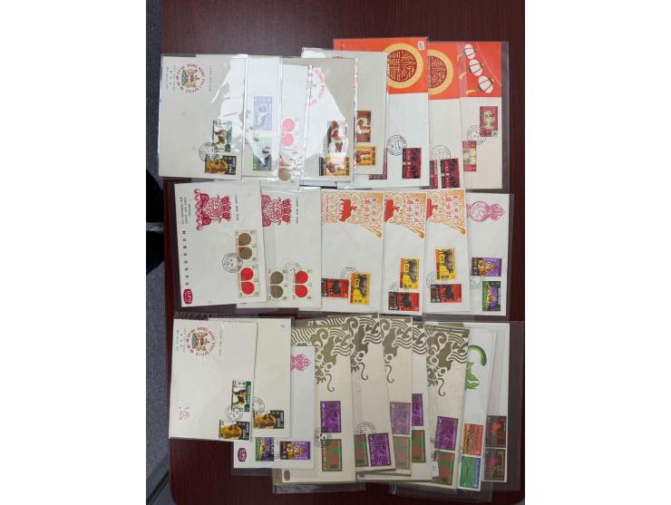 including Year of Ram x 1, Monkey x 2, Cock x 2, Dog x 3, Pig x 1, Rat x 3, Ox x 3, Tiger x 2, Dragon x 6, Snake x 8 and Hors