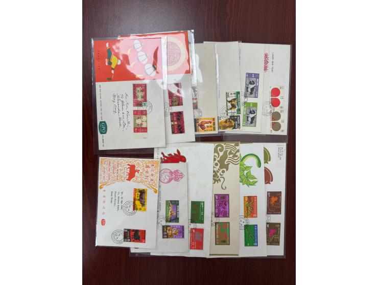 from Year of Ram to Year of Horse. Some toned. F-VF.