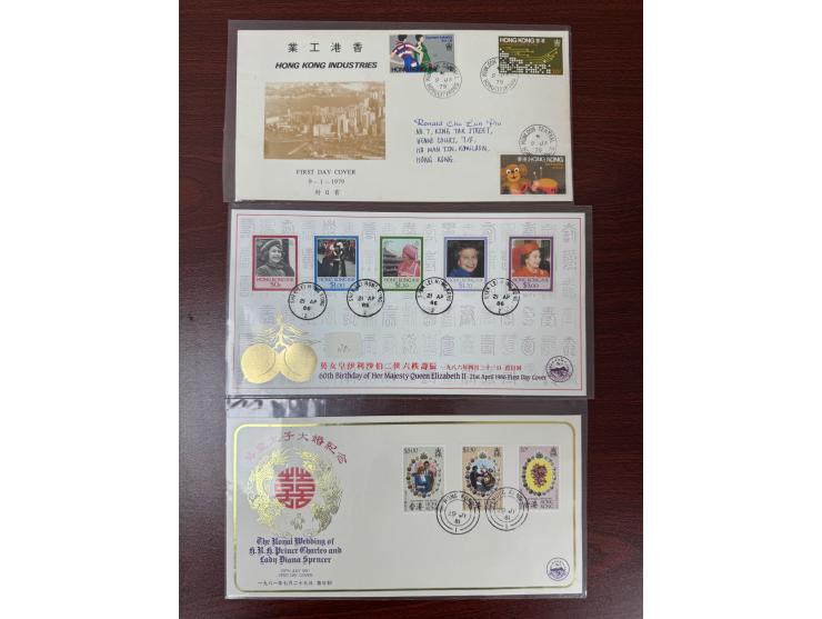 including Hong Kong industries, Royal Wedding and 60th Birthday of Her Majesty QEII.