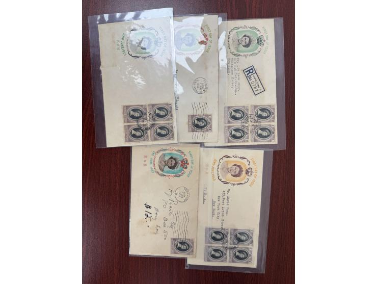 one unaddressed, others all addressed.