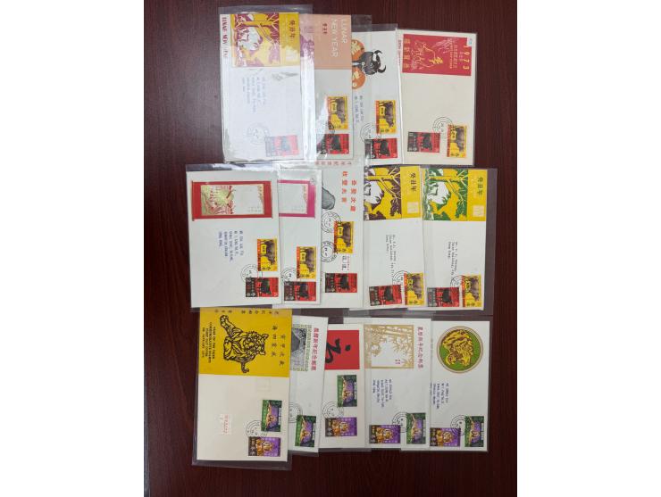 including Year of Ox x 9 and Year of Tiger x 5. VF-F.