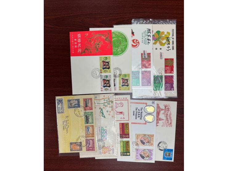 including Hong Kong University Golden Jubilee, Silver Wedding, Tung Wah Hospital Centenary and others. Plus a registered cove