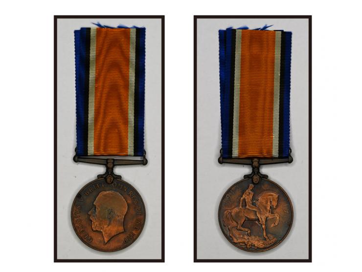 with ribbon. Rare historical item.