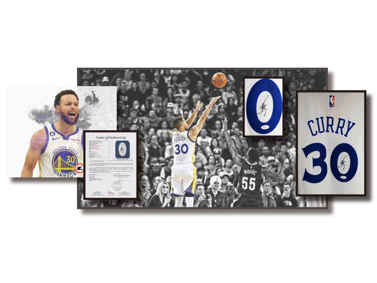 Stephen Curry – NBA All-time 3-point Scoring Leader, 4 x NBA Champions and the Finals MVP 2022, 2 x NBA MVP (2015 and 2016), 