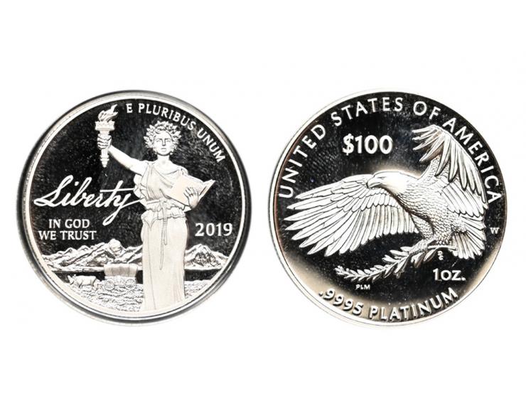 99.95 Platinum, 31.120g. with certificate and original packaging.