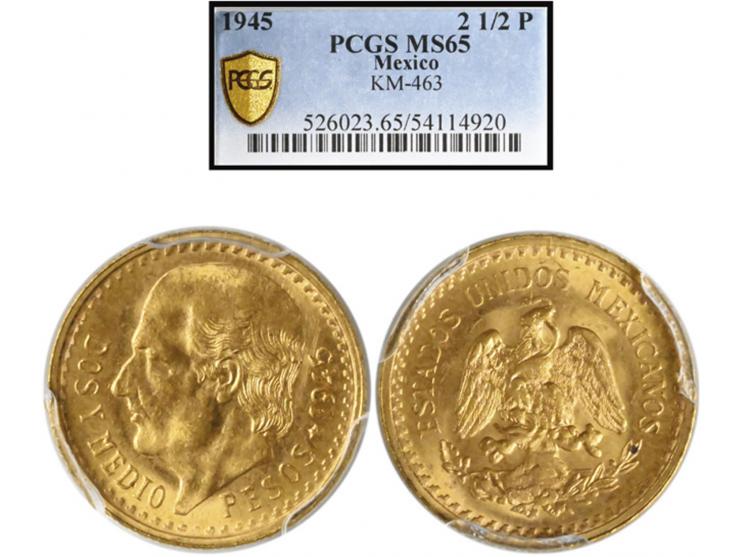 KM-463. Graded PCGS MS65.