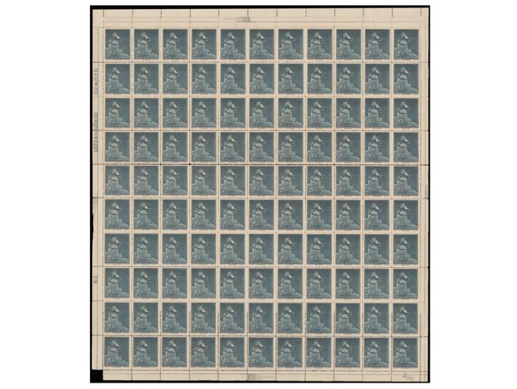 unused without gum as issued. Slightly toned. A few perfs split. VF-F.