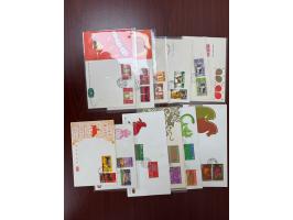 from Year of Ram to Year of Horse. All unaddressed, mostly toned. F-VF.