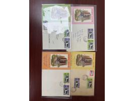 two addressed, others unaddressed. One toned. F-VF.