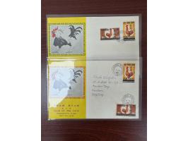 one addressed. Slightly toned. VF-F.