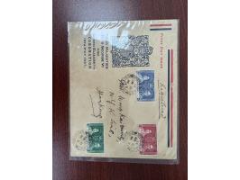 f.w. Coronation Issues complete set of 3, registered locally.