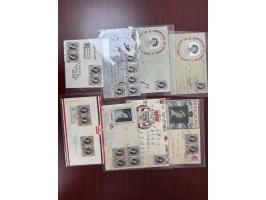 including 1 CPA FDC and many different painting covers. All addressed.