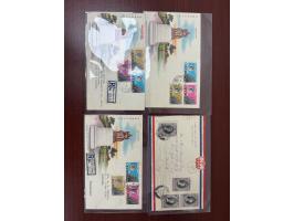 including Stamp Centenary x 3 and Coronation x 1.