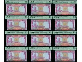 1977 $100 x 12 (KNB51d), all under same Prefix K and with fantastic lucky or solid serial nos.: 000001, 111111, 2222222, 3333