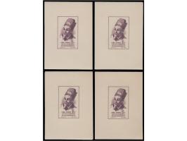 unused without gum as issued. Unhinged. A few with light toning. VF-F.