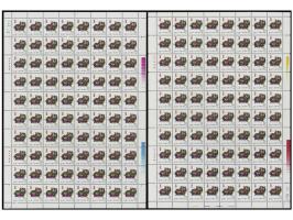 both fresh MNH, one sheet with very minor light toning. Still Very Fine.