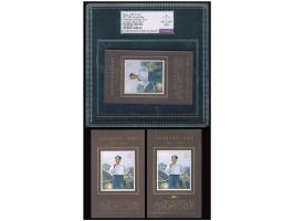 graded ASG VF/XF 85 Mint OG. Accompanied by one additional error stamp and one normal stamp for comparison.