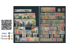 including Small Dragon, Red Revenue Surch., ROC, Liberated Area, PRC CS series and others. Strong in PRC stamps. Large quanti