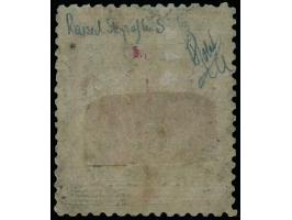 showing raised stop after "cents", position 3 of the setting, fine MH with part dry toned original gum. Good perforation, but