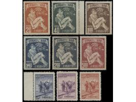 both unused without gum as issued, hinged. Land Reduction $2 thinned on reverse, other VF-F.