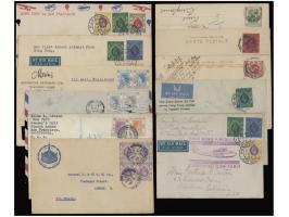 including 4 first flight covers. Please view.