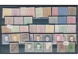 including 1885 Crown surch. set, 1893 Newspaper stamp, 1894 Carlos I x 2 sets of 12, Luis surch. set of 10 and 3 Journal stam