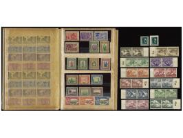 Br. Commonwealth issues including many high value items, while Germany issues mostly mint but stuck on album due to the thick