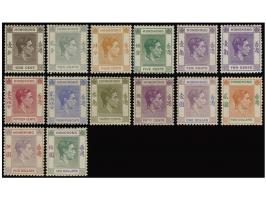 MH with usual toning. VF-F.